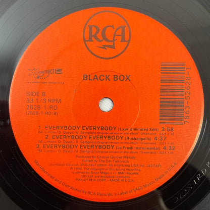 Black Box - Everybody everybody (12" Maxi Single)
