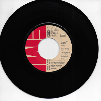 Steve Harley & Cockney Rebel - Black or white (Duitse uitgave)