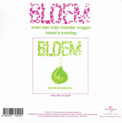 Bloem - Even aan mijn moeder vragen (RSD 2025, purple vinyl)