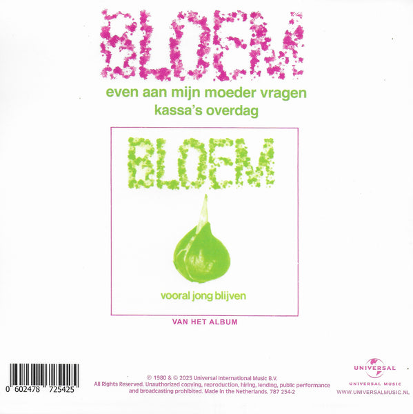 Bloem - Even aan mijn moeder vragen (RSD 2025, purple vinyl)