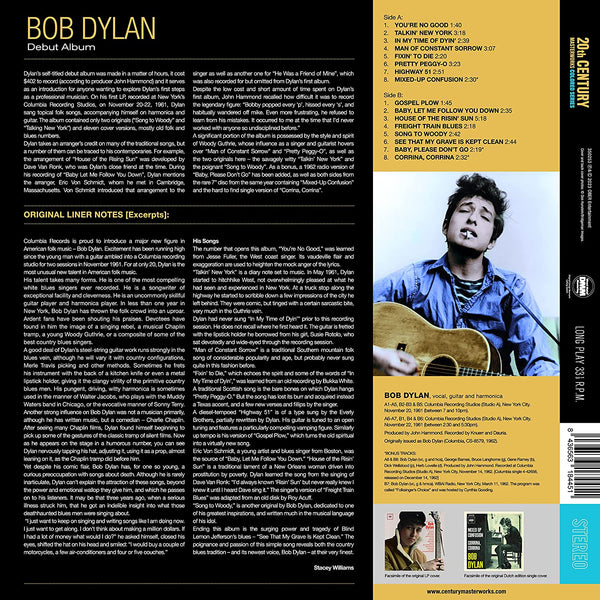 Bob Dylan - Debut Album (Limited edition, blue vinyl) (LP)