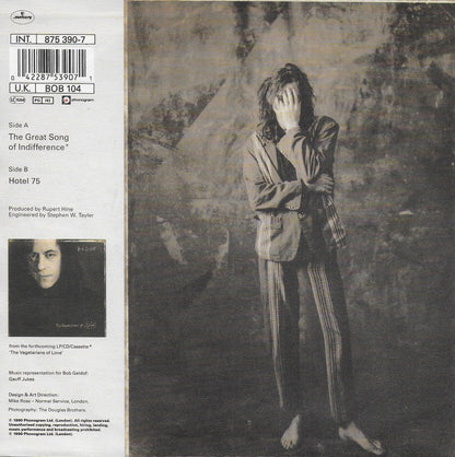 Bob Geldof - The great song of indifference