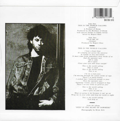 Bob Geldof - This is the world calling (Engelse uitgave)