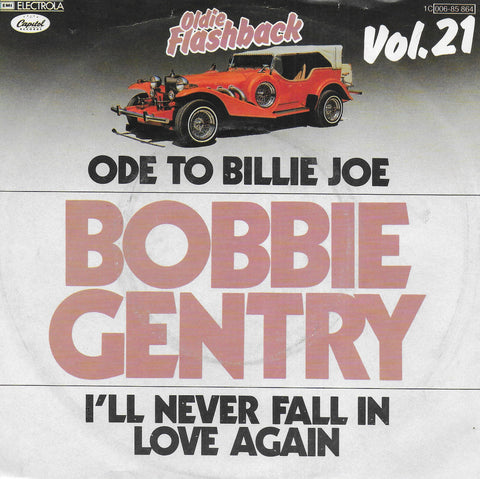 Bobbie Gentry - Ode to Billie Joe / I'll never fall in love again (Duitse uitgave)