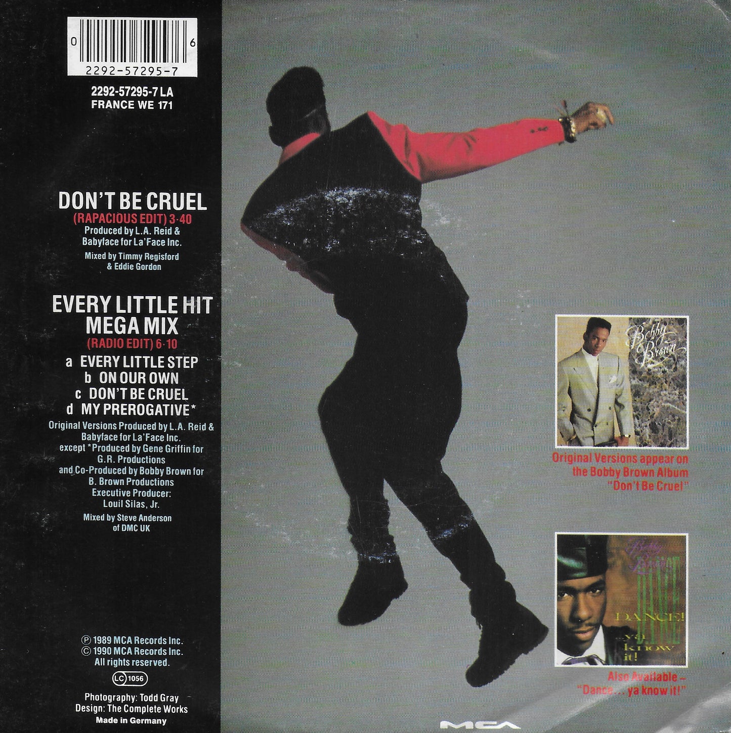 Bobby Brown - Don't be cruel (Duitse uitgave)