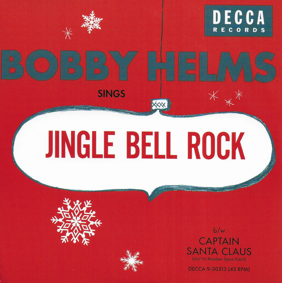 Bobby Helms - Jingle bell rock (Red vinyl)