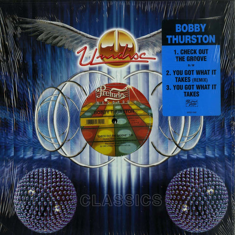 Bobby Thurston - Check out the groove / You got what it takes (Lime vinyl with marble effect) (12" Maxi Single)