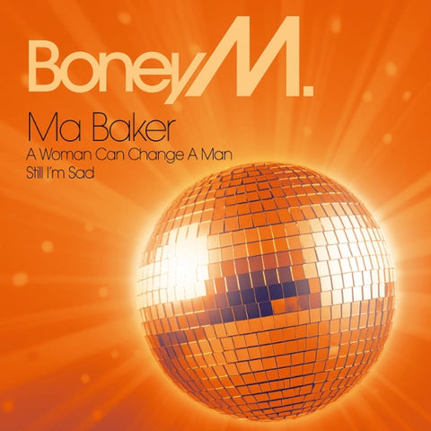 Boney M. - Ma Baker (Orange vinyl) (12" Maxi Single)