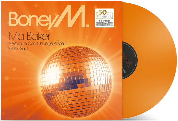 Boney M. - Ma Baker (Orange vinyl) (12" Maxi Single)
