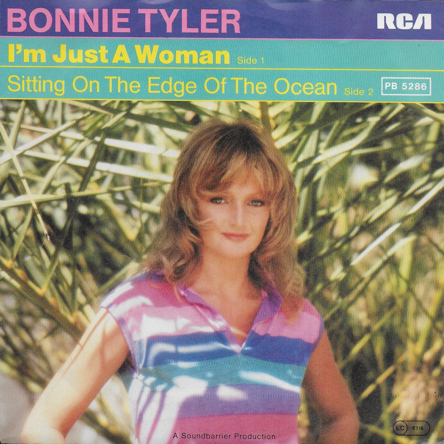 Bonnie Tyler - I'm just a woman (Duitse uitgave)