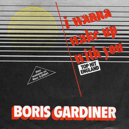 Boris Gardiner - I want to wake up with you (Duitse uitgave)