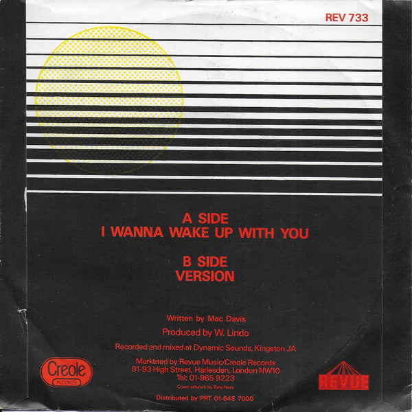 Boris Gardiner - I want to wake up with you (Engelse uitgave)