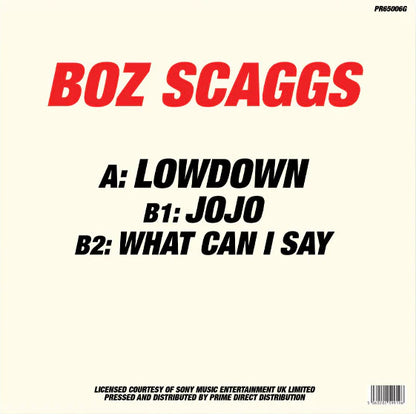 Boz Scaggs - Lowdown / What can i say (Limited green vinyl) (12" Maxi Single)