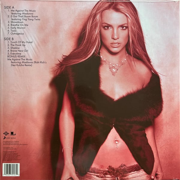 Britney Spears - In The Zone (Limited edition, blue vinyl) (LP)