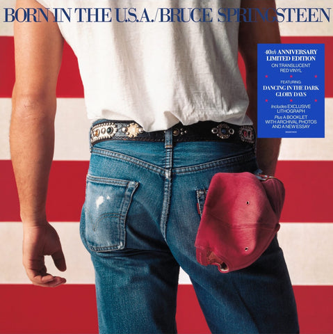 Bruce Springsteen - Born In The U.S.A. (40th Anniversary, limited translucent red vinyl) (LP)