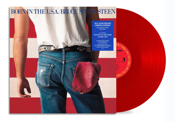 Bruce Springsteen - Born In The U.S.A. (40th Anniversary, limited translucent red vinyl) (LP)