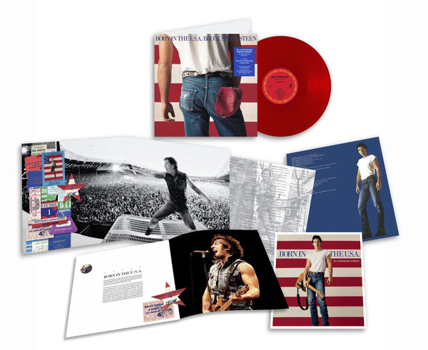 Bruce Springsteen - Born In The U.S.A. (40th Anniversary, limited translucent red vinyl) (LP)