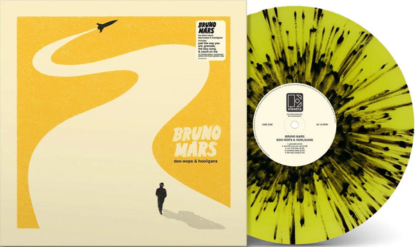 Bruno Mars - Doo-Wops & Hooligans (Limited edition, translucent yellow with black splatter vinyl) (LP)
