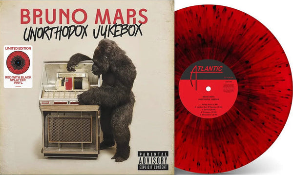Bruno Mars - Unorthodox Jukebox (Limited edition, red with black splatter vinyl) (LP)