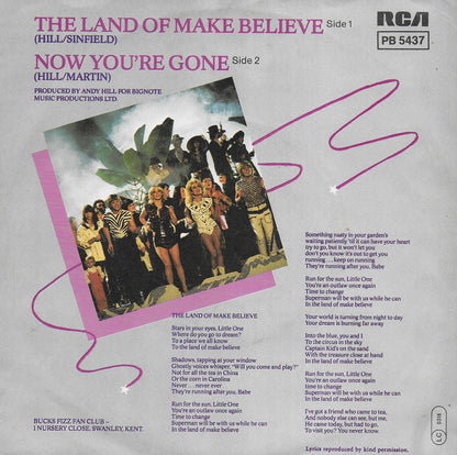 Bucks Fizz - The land of make believe (Duitse uitgave)