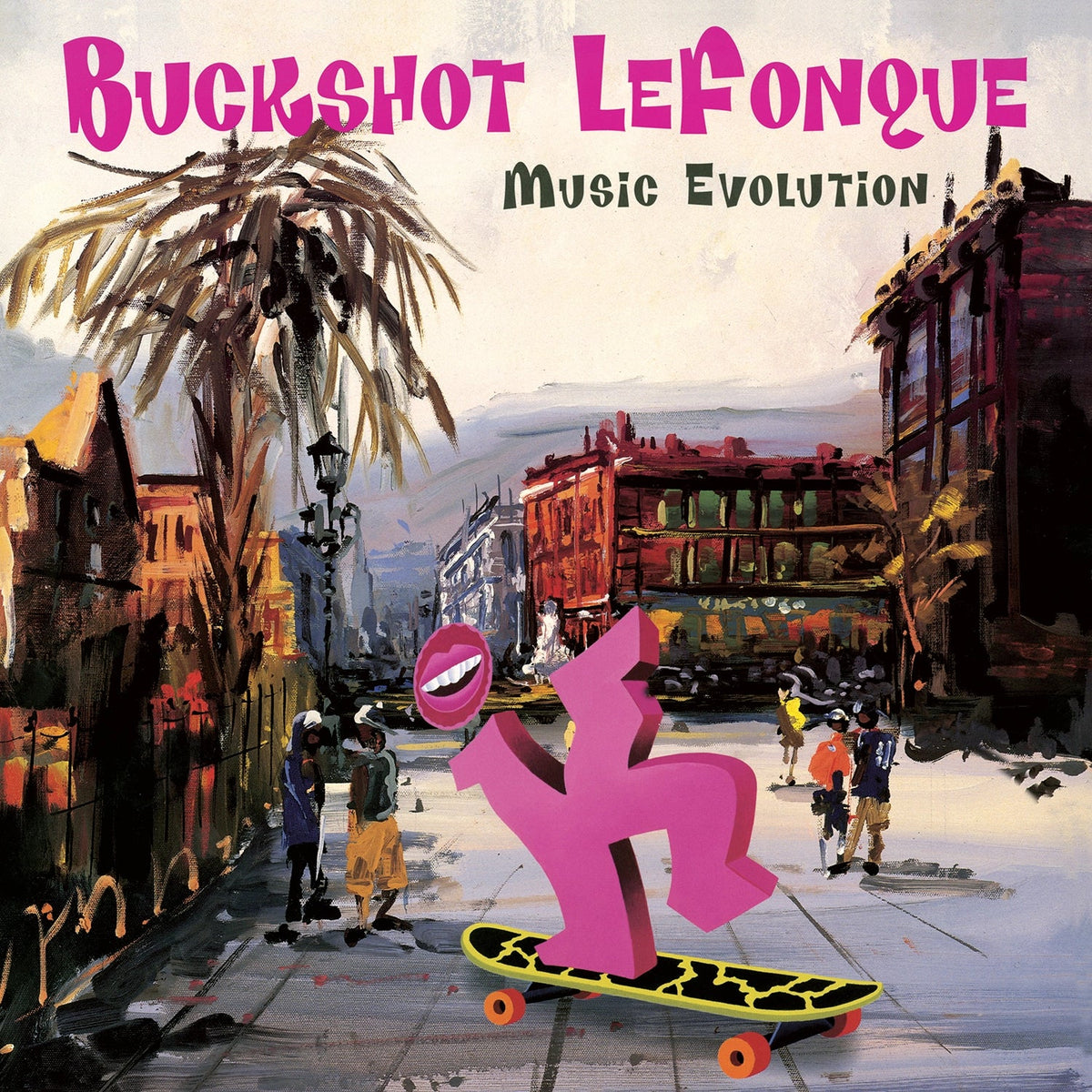 Buckshot LeFonque - Music Evolution (Limited pink vinyl) (LP)