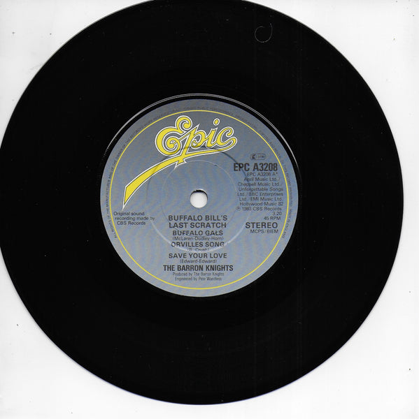 The Barron Knights - Buffalo Bill's last scratch (Engelse uitgave)