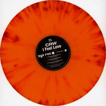 CRW - I feel love (Limited orange/red marbled vinyl) (12" Maxi Single)