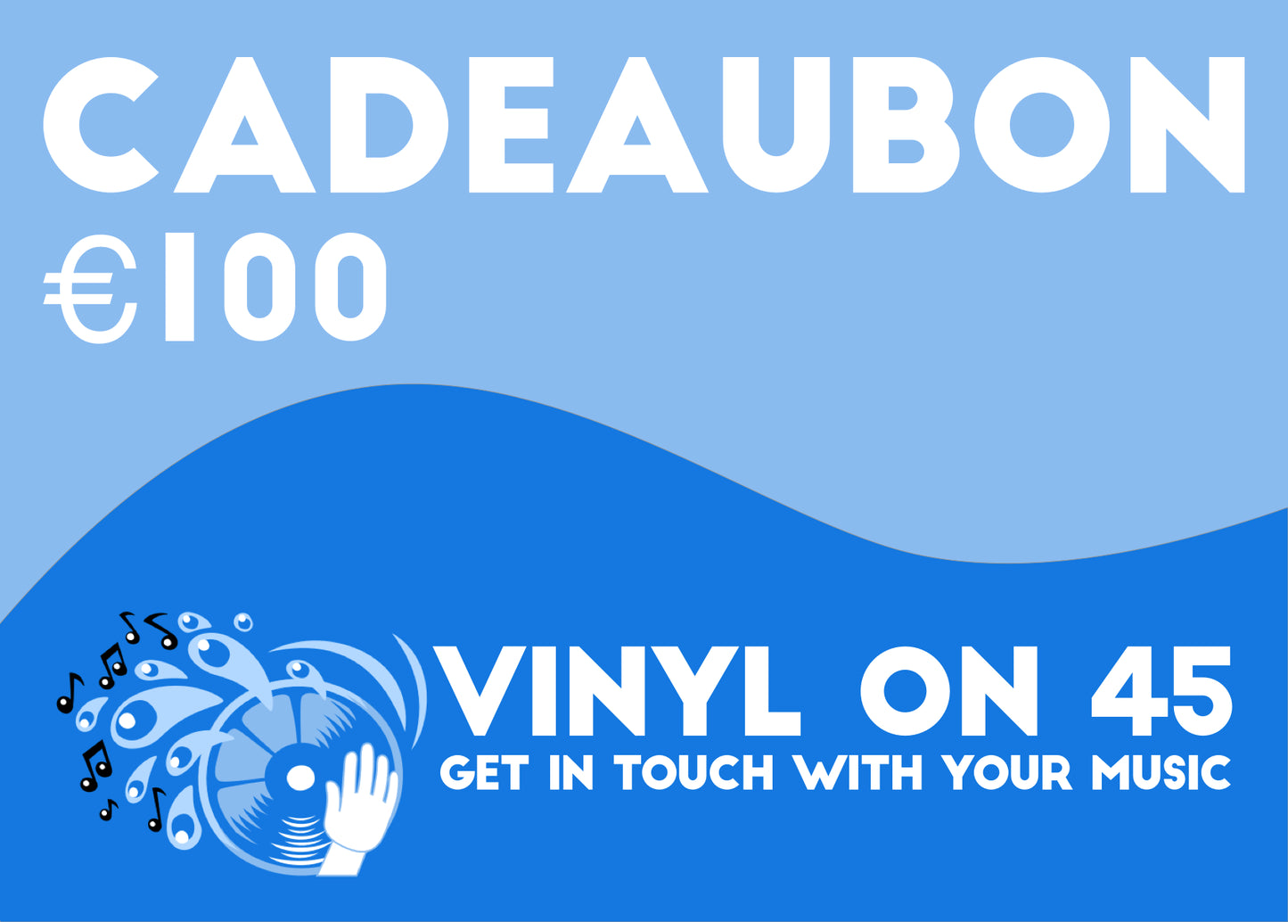 Vinyl On 45 Digitale Cadeaubon