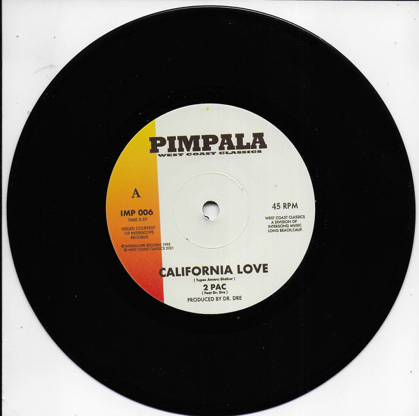 2Pac feat. Dr. Dre - California love / Ice Cube - Jackin for beats