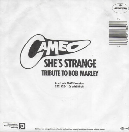 Cameo - She's strange (Duitse uitgave)