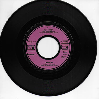 New Edition - Candy girl (Duitse uitgave)