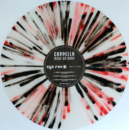 Cappella - Move on baby (Limited splattered vinyl) (12" Maxi Single)