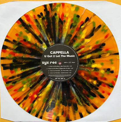 Cappella - U got 2 let the music (Limited coloured vinyl) (12" Maxi Single)