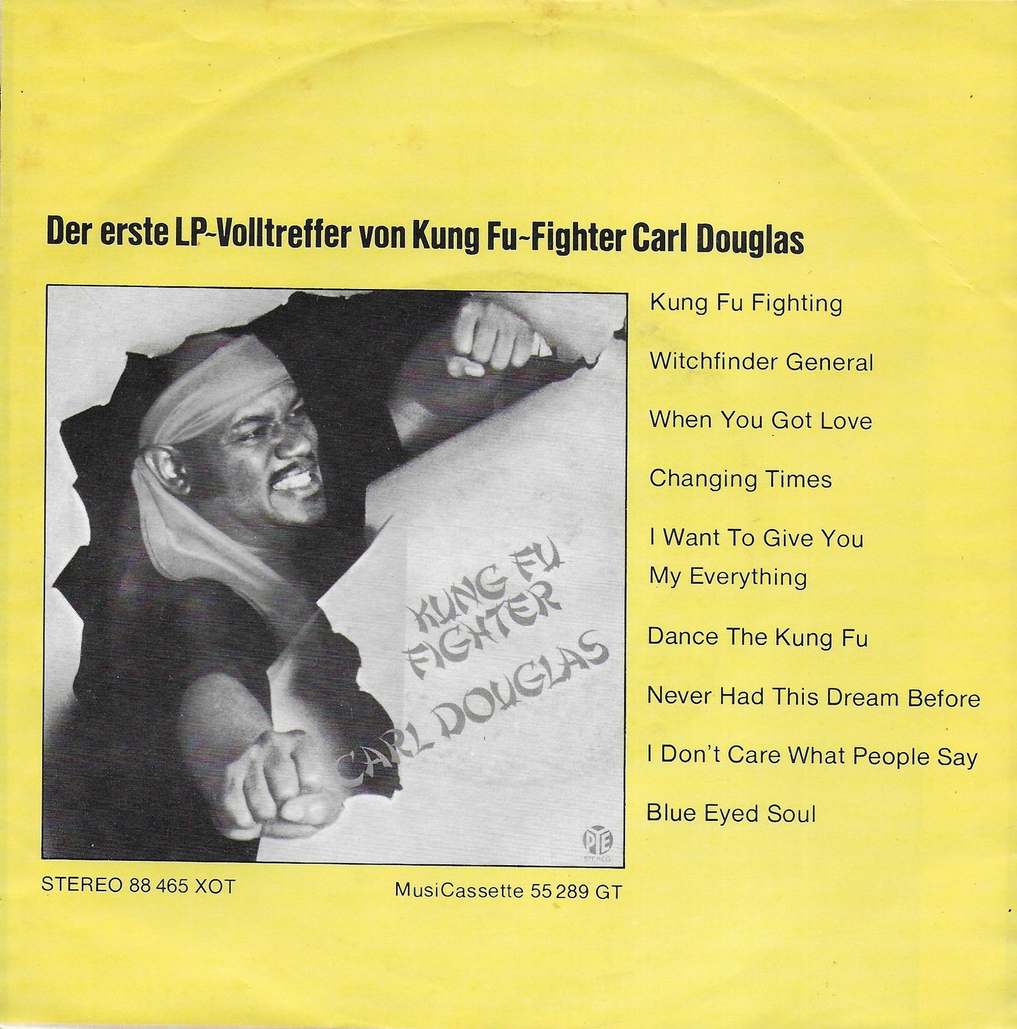 Carl Douglas - Dance the Kung Fu (Duitse uitgave)