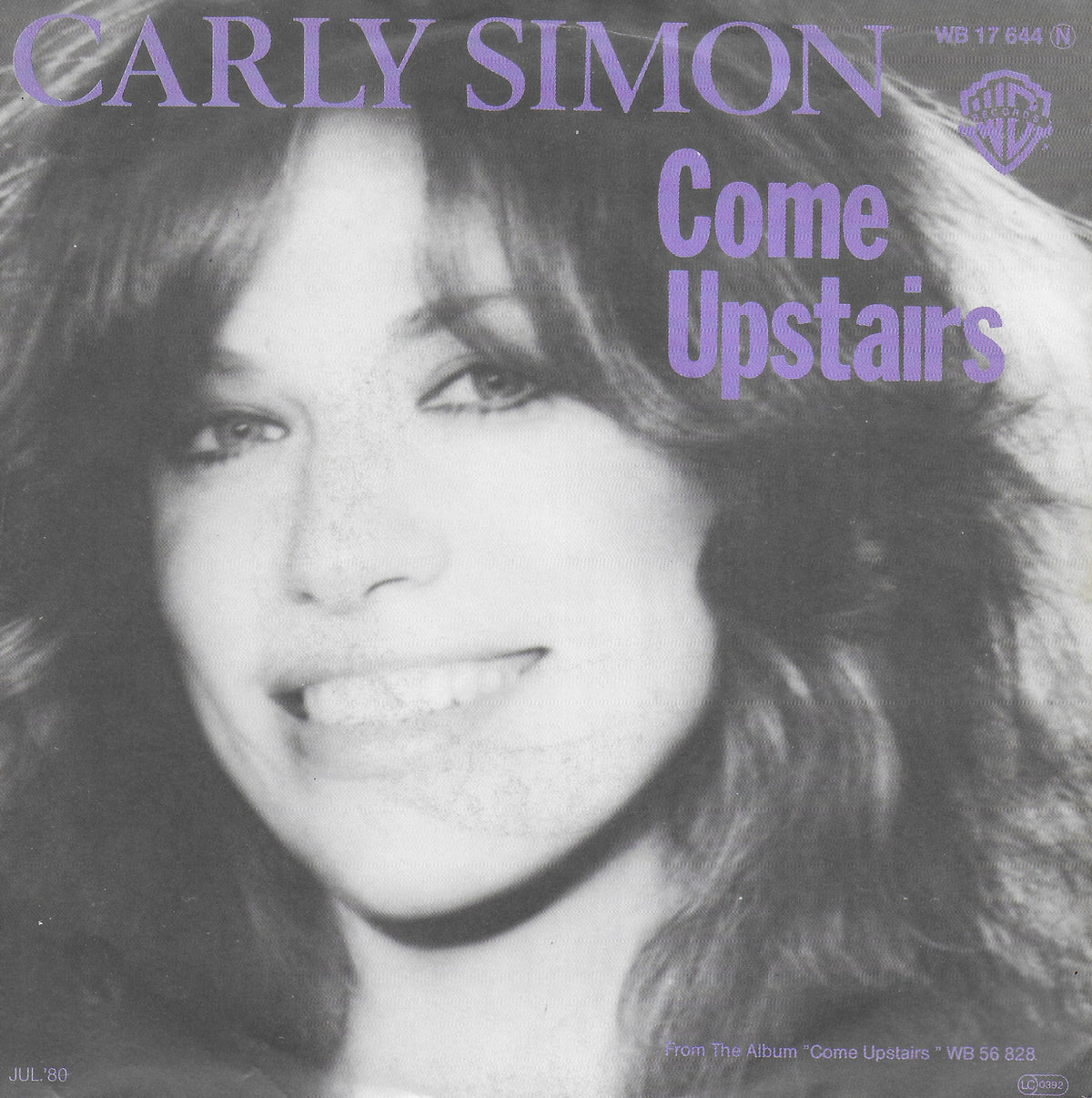 Carly Simon - Come upstairs (Duitse uitgave)