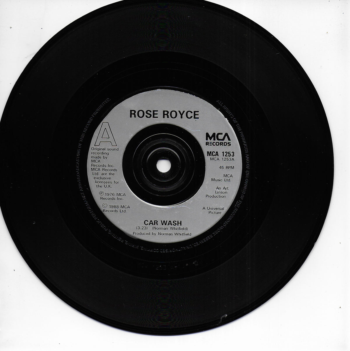 Rose Royce - Car wash/ Is it love you're after (Engelse uitgave)