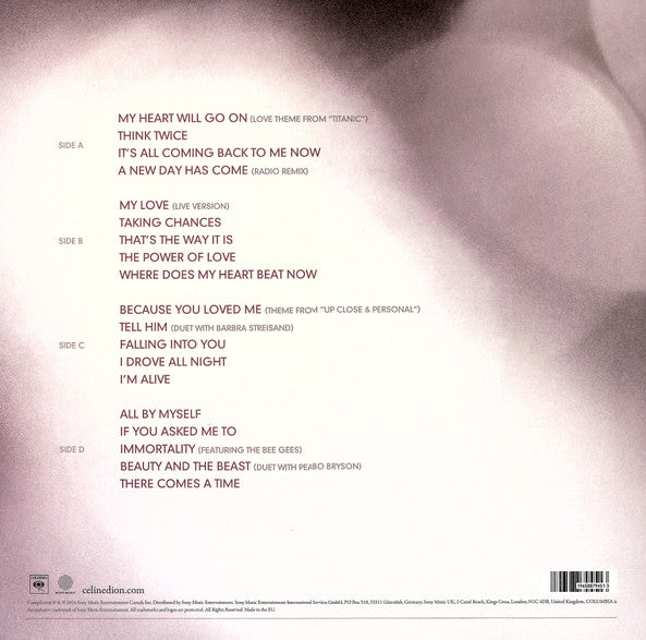 Celine Dion - My Love (Essential Collection) (2LP)