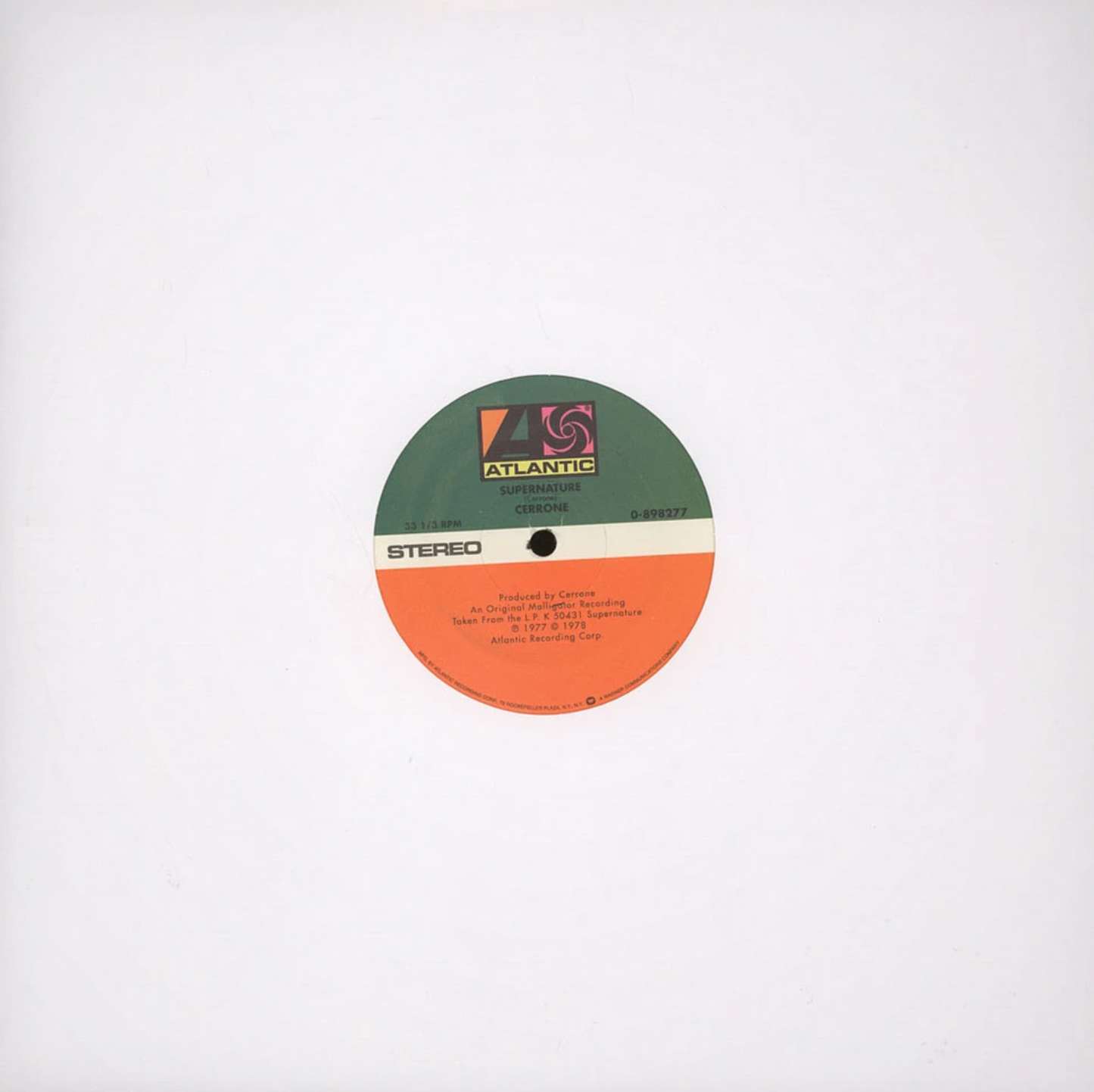 Cerrone - Supernature (12" Maxi Single)