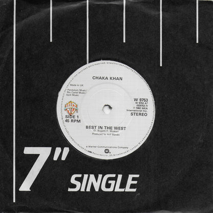 Chaka Khan - Best in the west (Engelse uitgave)
