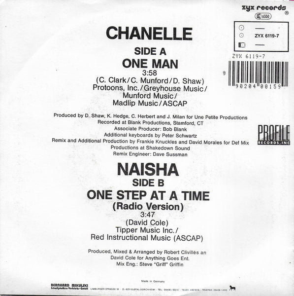 Chanelle - One man / Naisha - One step at a time