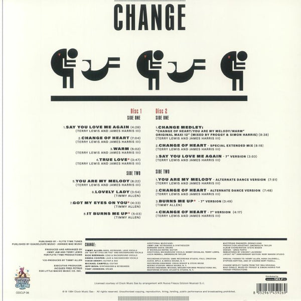 Change - Change Of Heart (40th Anniversary) (2LP)