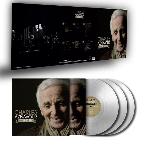 Charles Aznavour - Collected (Limited crystal clear vinyl) (3LP)