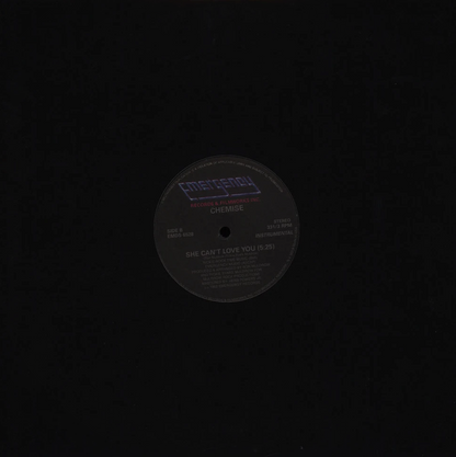 Chemise - She can't love you (12" Maxi Single)