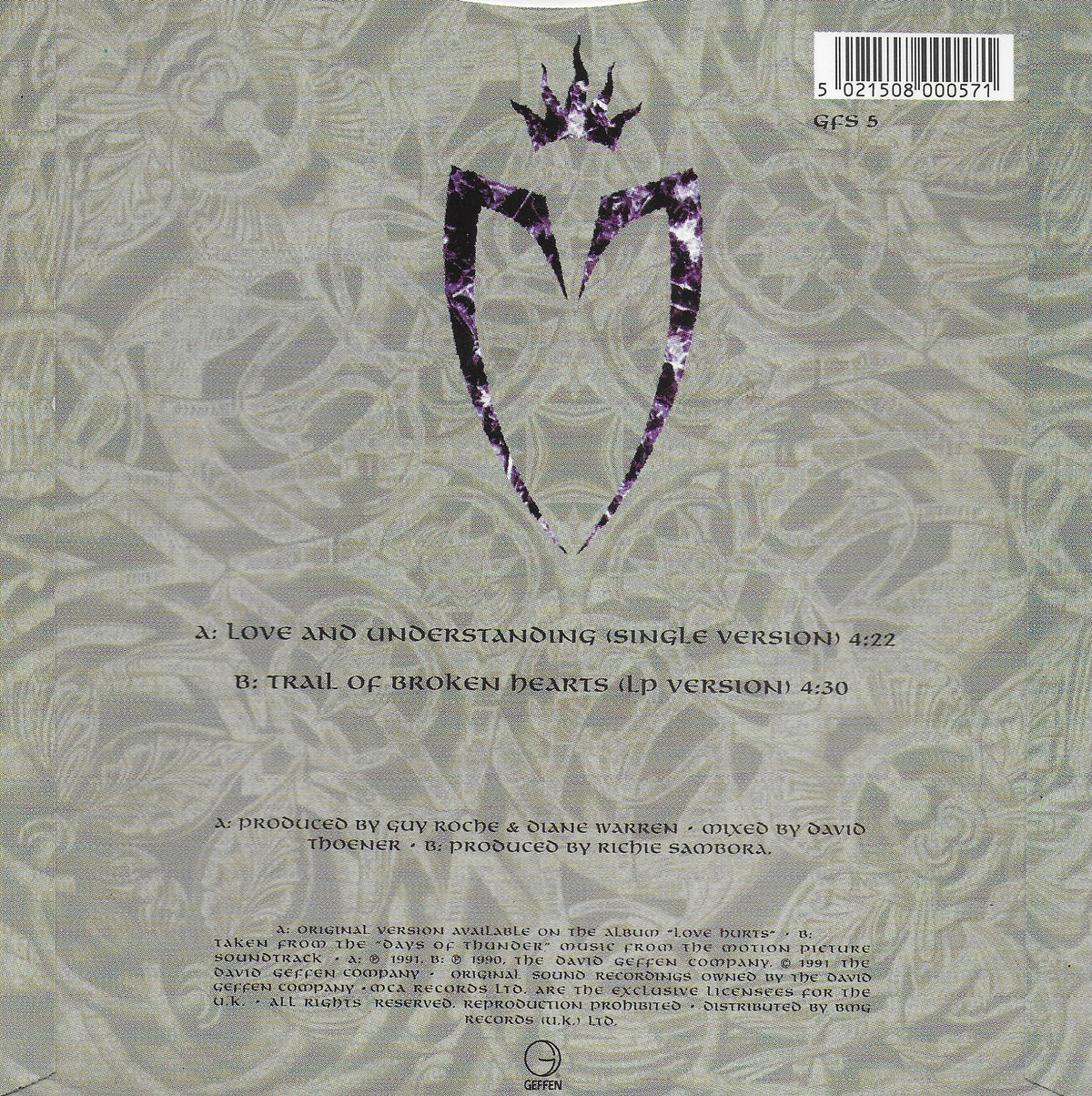Cher - Love and understanding (Engelse uitgave)