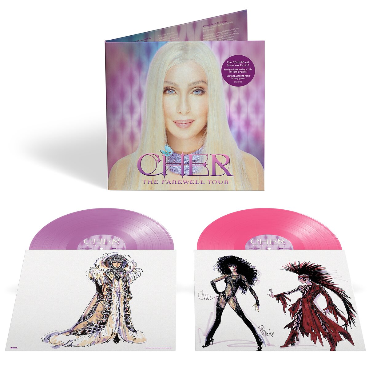 Cher - The Farewell Tour (Pink & purple vinyl) (2LP)