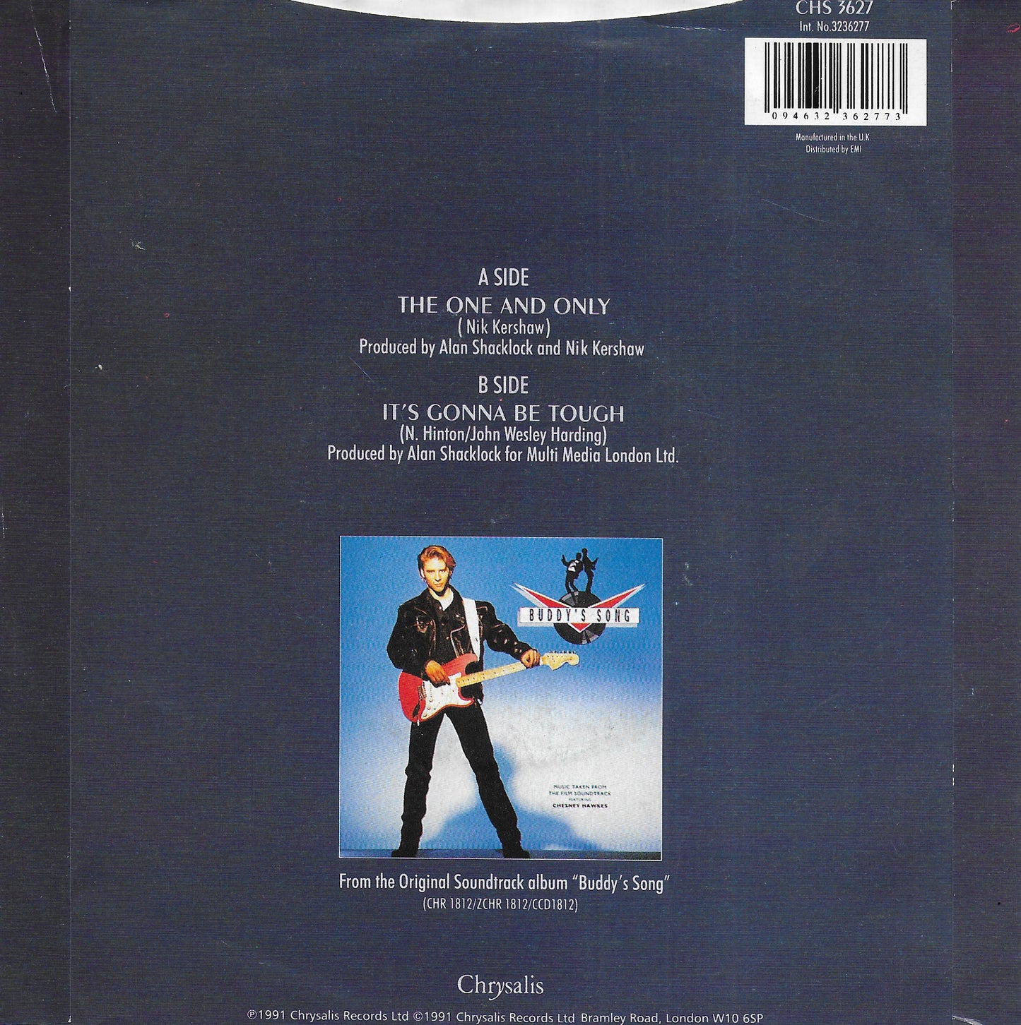 Chesney Hawkes - The one and only (Engelse uitgave)