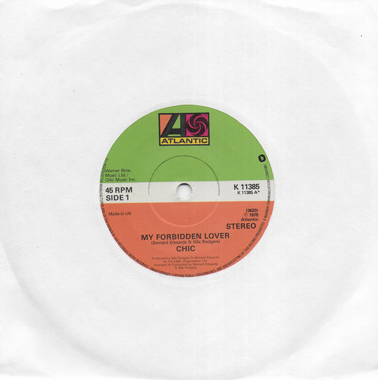 Chic - My forbidden lover (Engelse uitgave)
