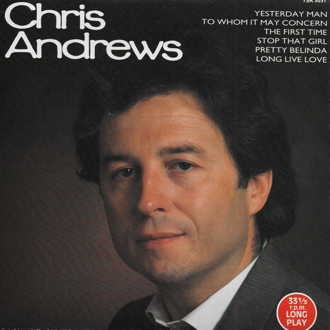 Chris Andrews - To whom it concerns / Pretty Belinda / Yesterday man
