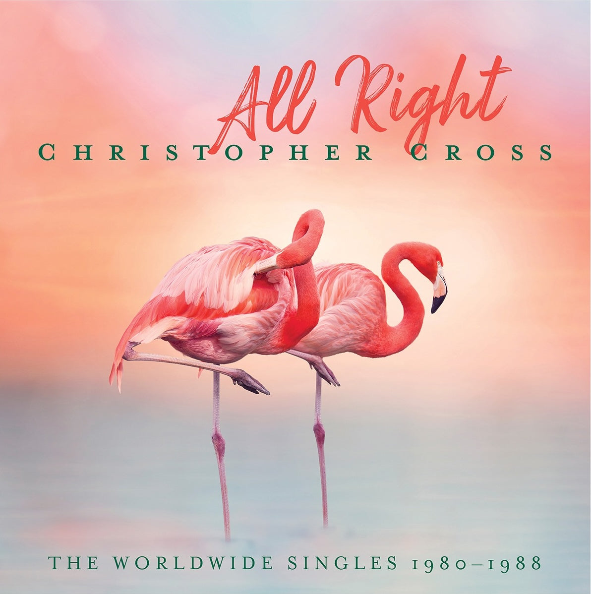 Christopher Cross - All Right | The Worldwide Singles 1980-1988 (Limited translucent pink & green vinyl) (2LP)
