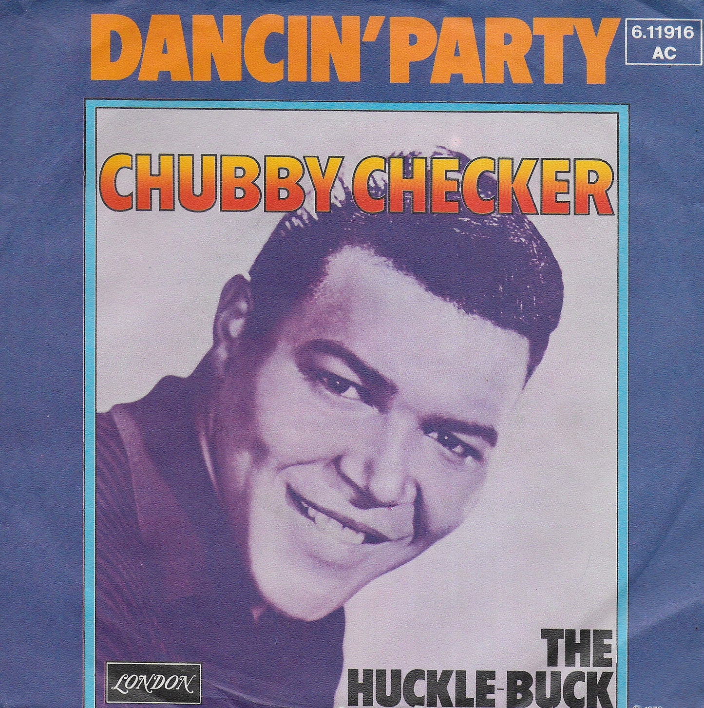 Chubby Checker - Dancin' party / The huckle buck (Duitse uitgave)